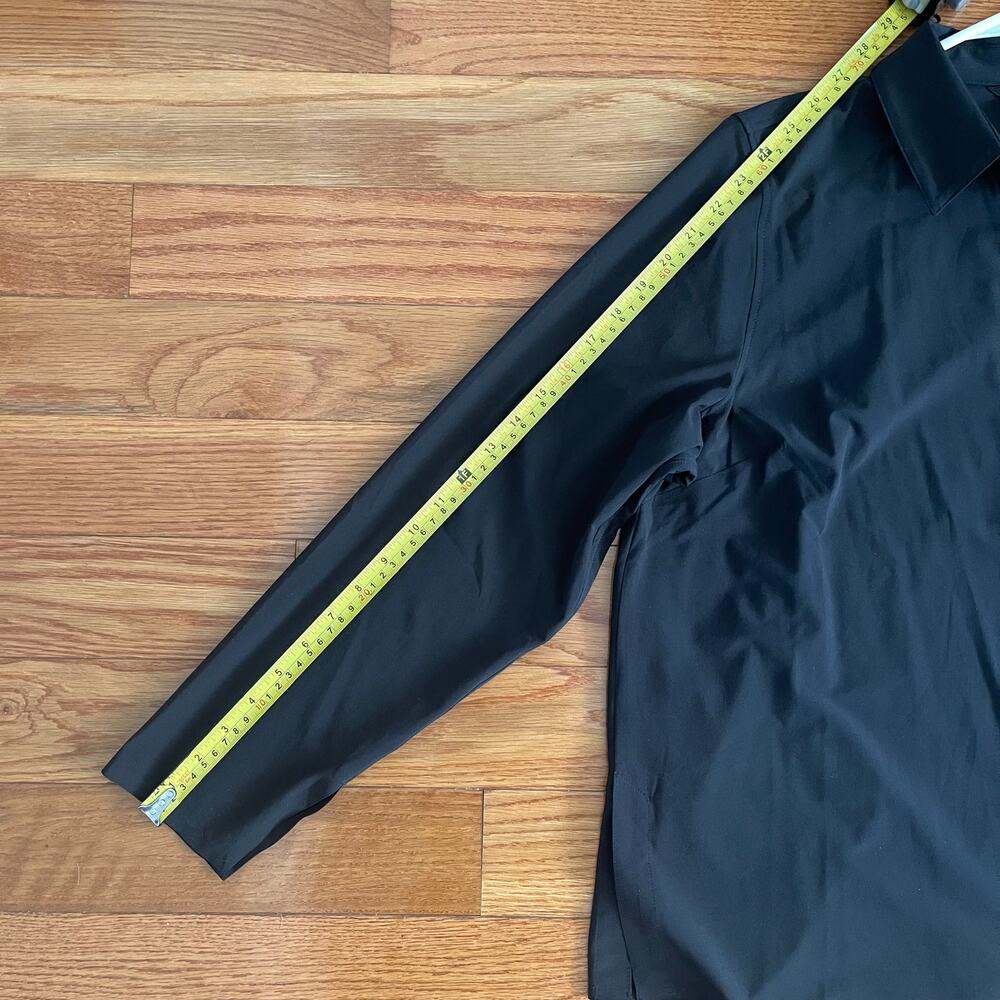 Athleta Everlasting Top Womens Large Black Athletic Performance Short Sleeve - Picture 8 of 9